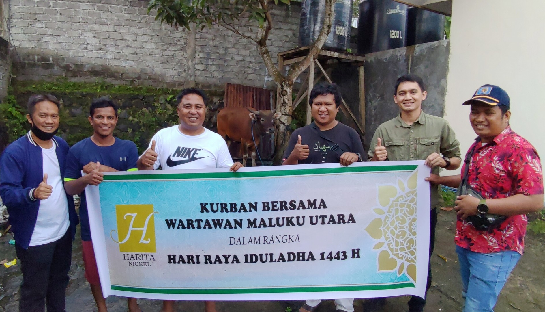 Peringati iduladha harita nickel serahkan 24 ekor sapi 2